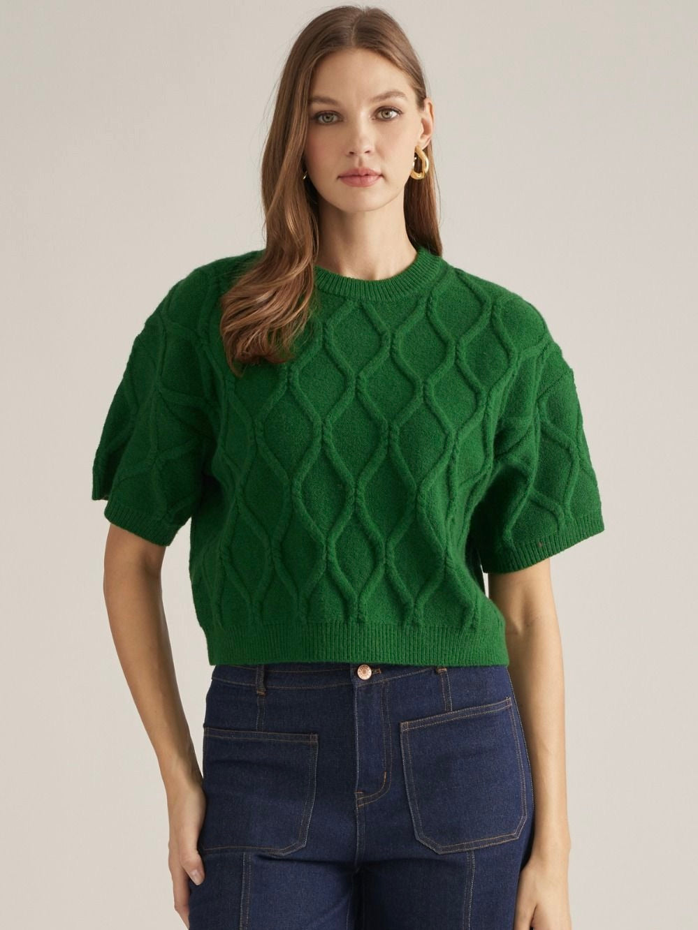 Windowpane Sweater