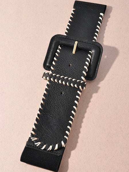 Contrast Stitch Belt