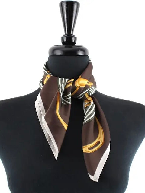 Hardware Silk Scarf