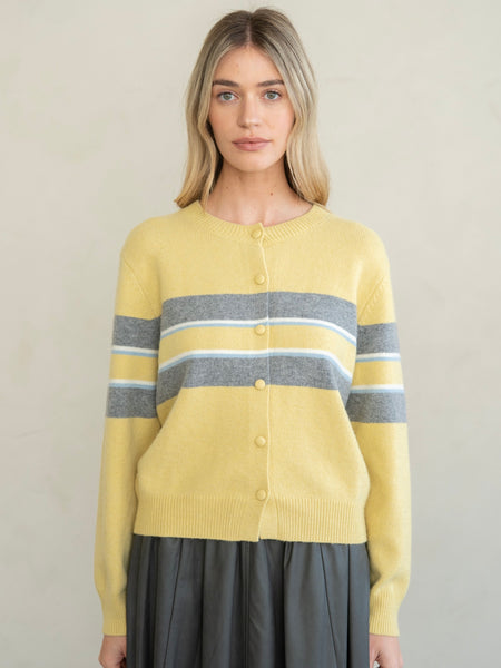 Soft Touch Crew Neck Cardigan