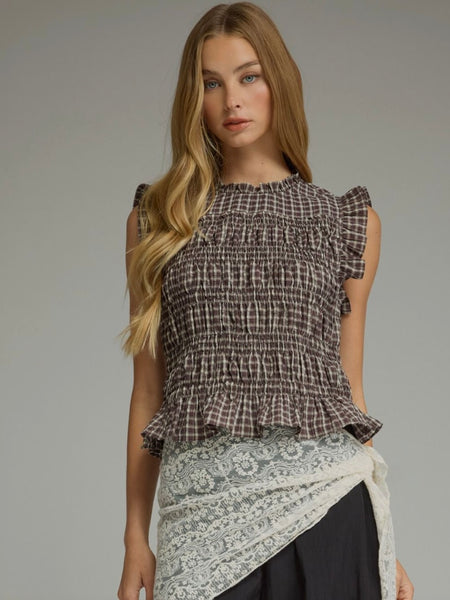 Harper Smocked Top