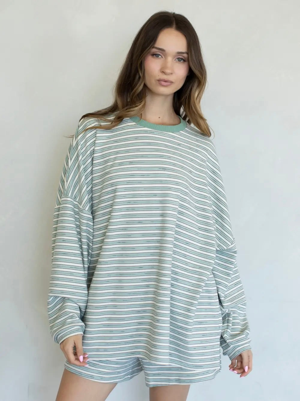 Striped Long Sleeve Top