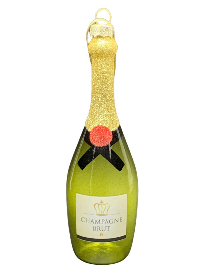 Champagne Bottle Ornament