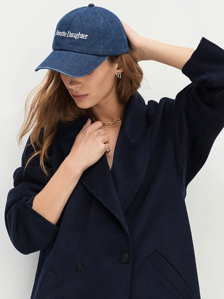 {Favorite Daughter} Logo Denim Baseball Cap