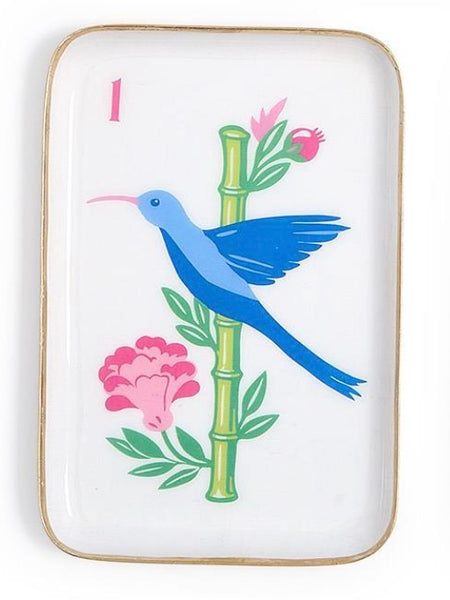 Mahjong Bird Tile Tray