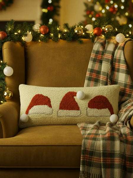 20" x 8" Holiday Peking Pillow