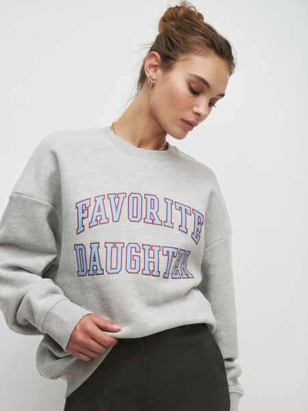 {Favorite Daughter} Collegiate Sweatshirt