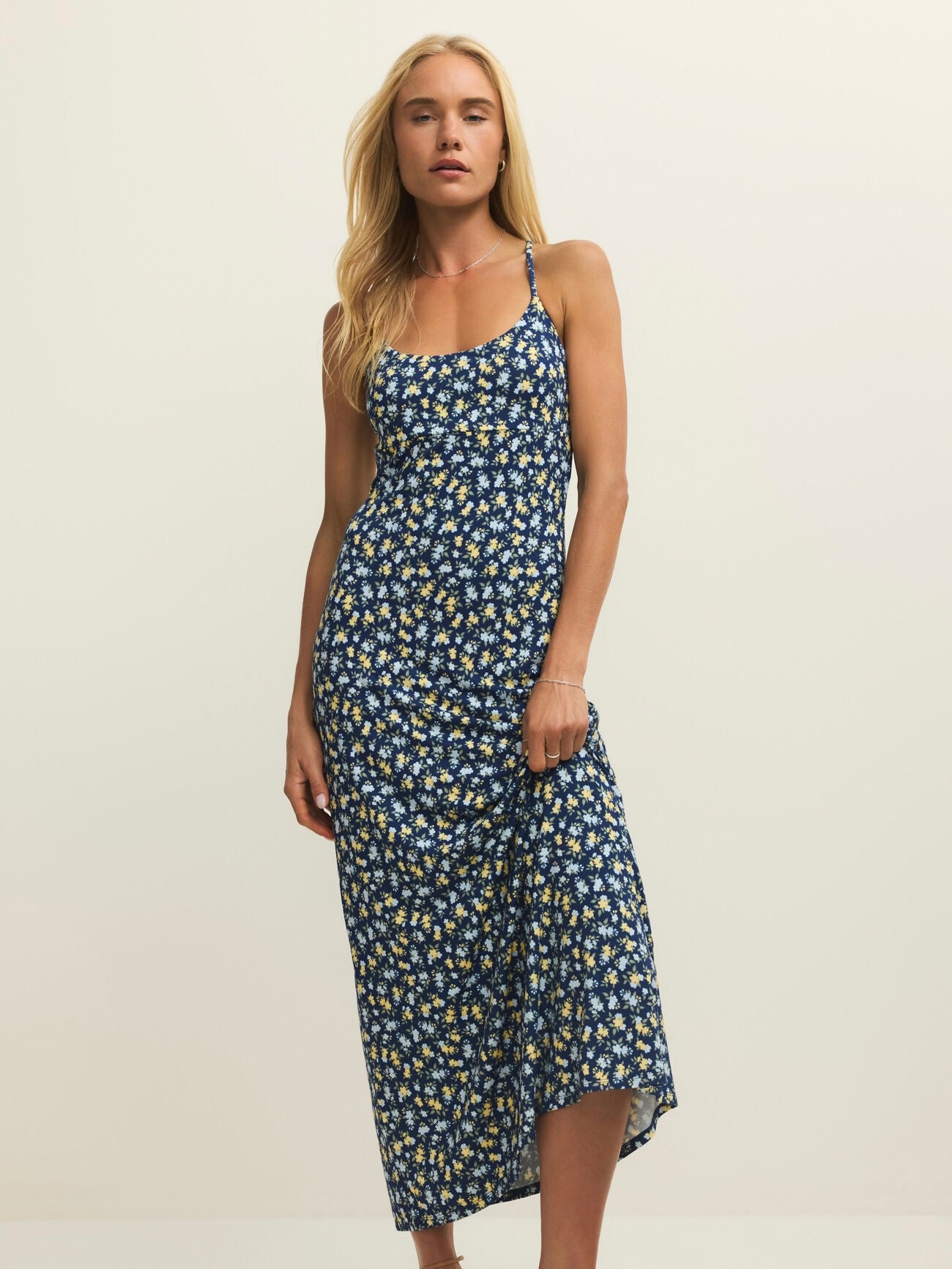 {Z Supply} Chiara Idra Ditsy Midi Dress
