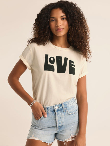 {Z Supply} Love You Boyfriend Tee