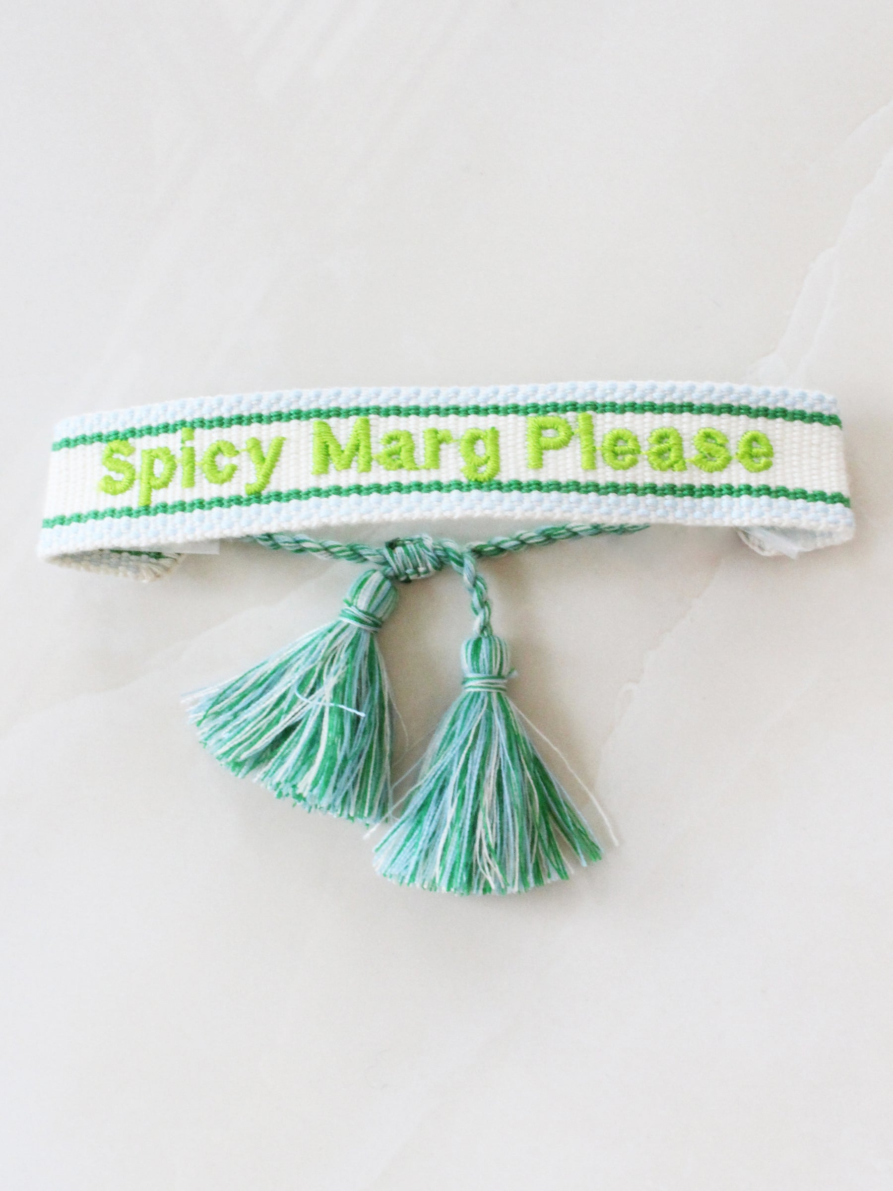 Spicy Marg Please Woven Bracelet