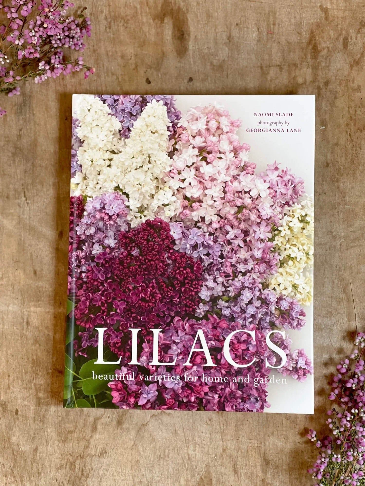 Lilacs Coffee Table Book
