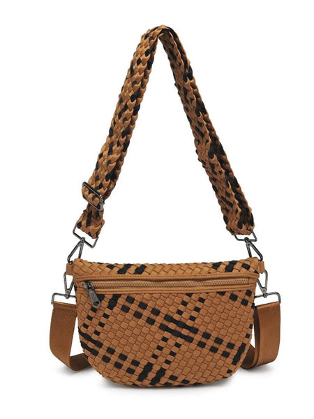 Ethereal Plaid Crossbody