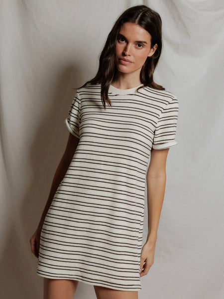 perfectwhitetee Nella Loop Terry Dress