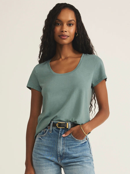 {Z Supply} Anywhere Scoop Tee