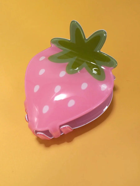Strawberry Claw Clip