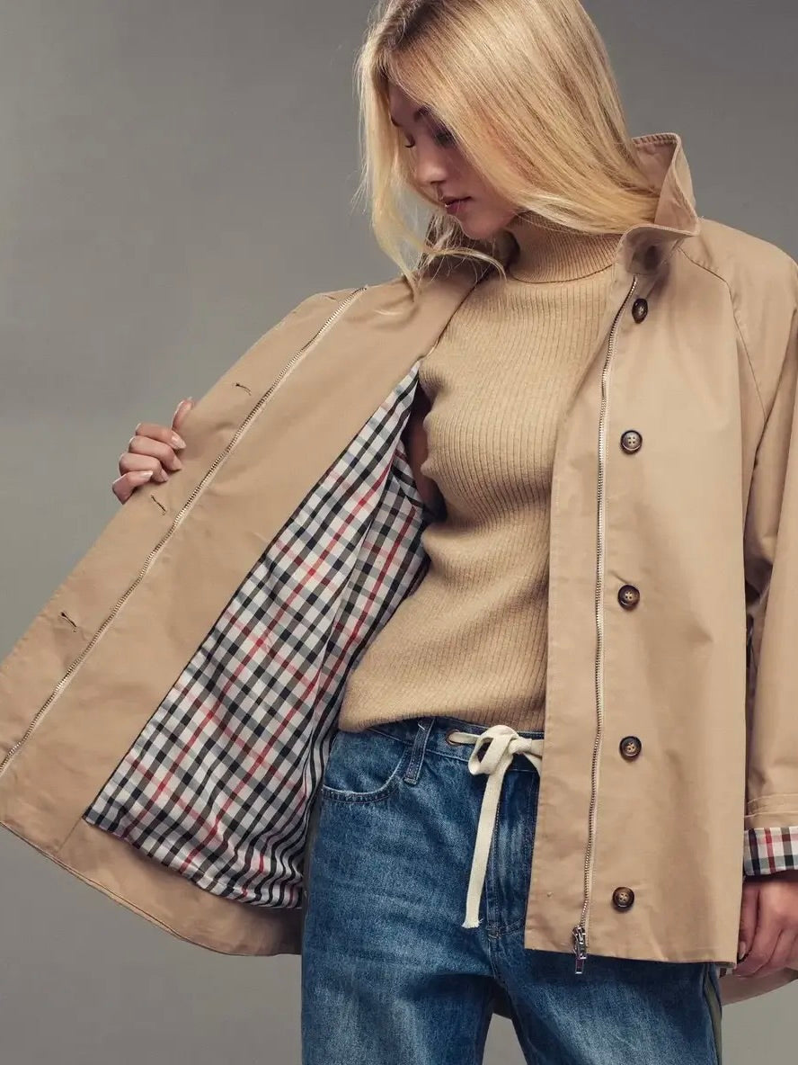 Modern Aline Trench Coat