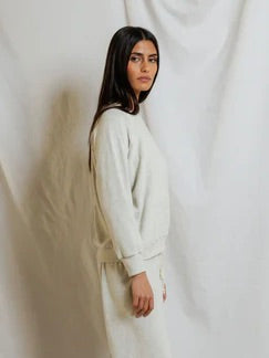{perfectwhitetee} Saylor Loop Terry Sweatshirt