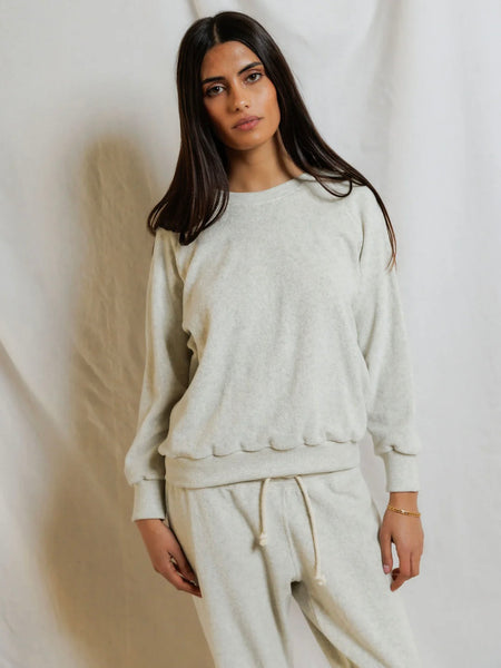 {perfectwhitetee} Saylor Loop Terry Sweatshirt