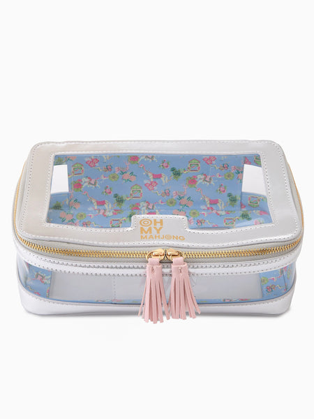 Silver Tile Storage Bag
