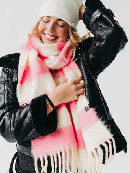 Stevie Striped Scarf