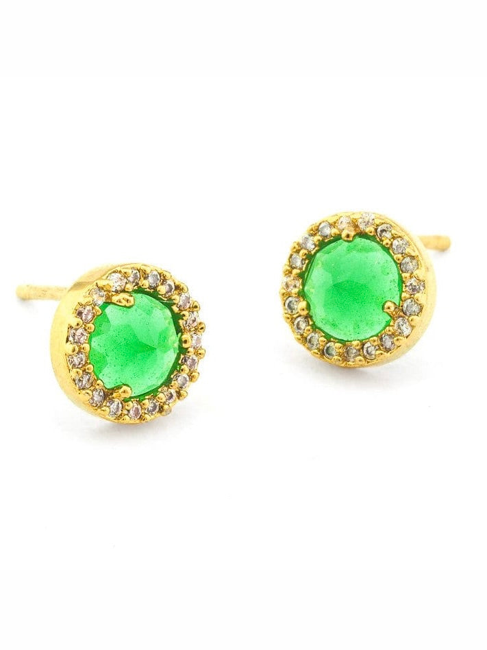 Tai CZ Circle Studs