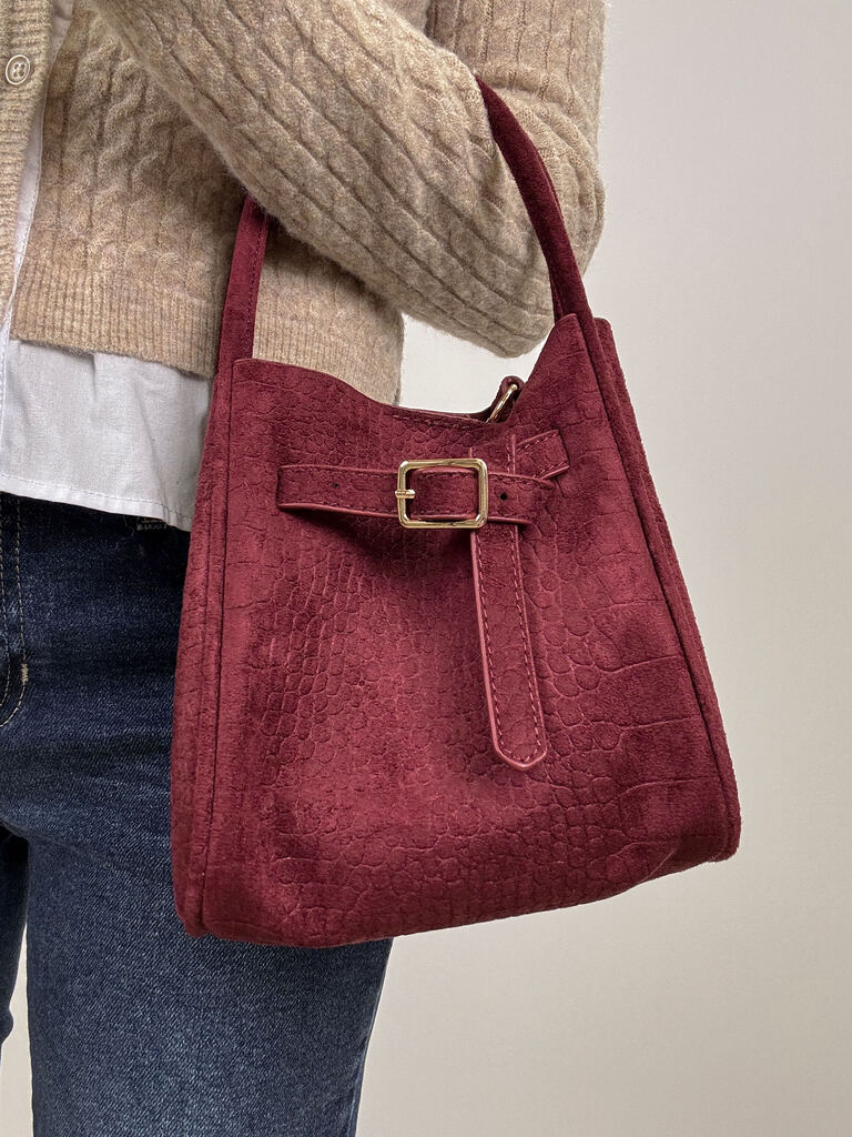 Hollace Mini Faux Suede