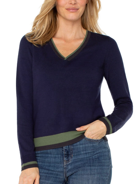 {Liverpool} Colorblock Sweater