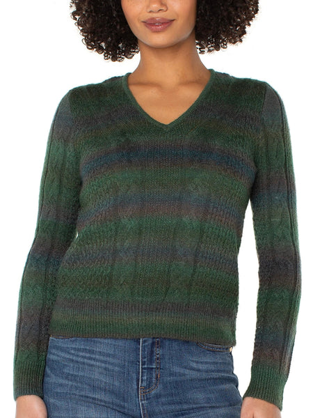 {Liverpool} Long Sleeve Drop Shoulder Sweater