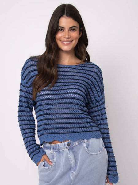Nessa Boat Neck Pullover