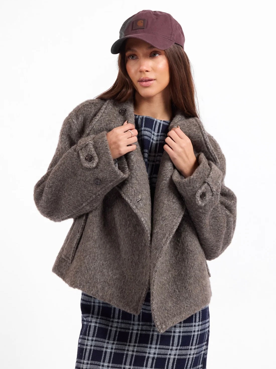 Boston Oversized Collar Jacket