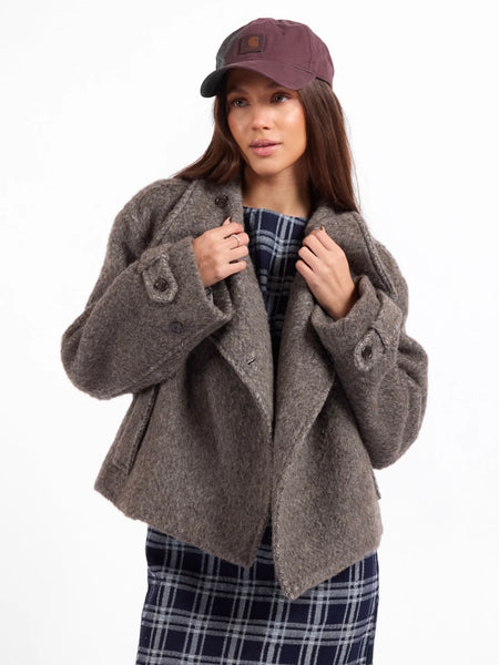 Boston Oversized Collar Jacket