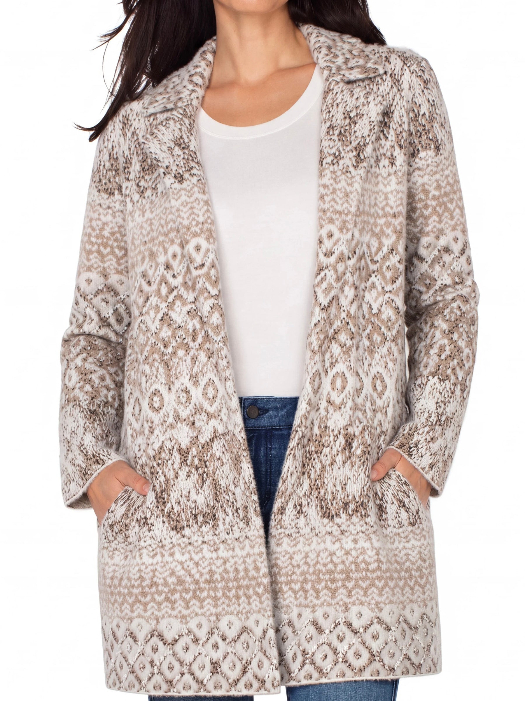 Liverpool Open Front Sweater Coat