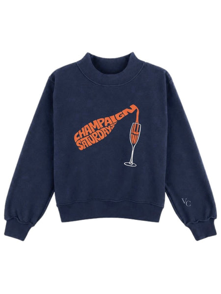 *PRE ORDER* Champaign Saturdays Mockneck Sweatshirt