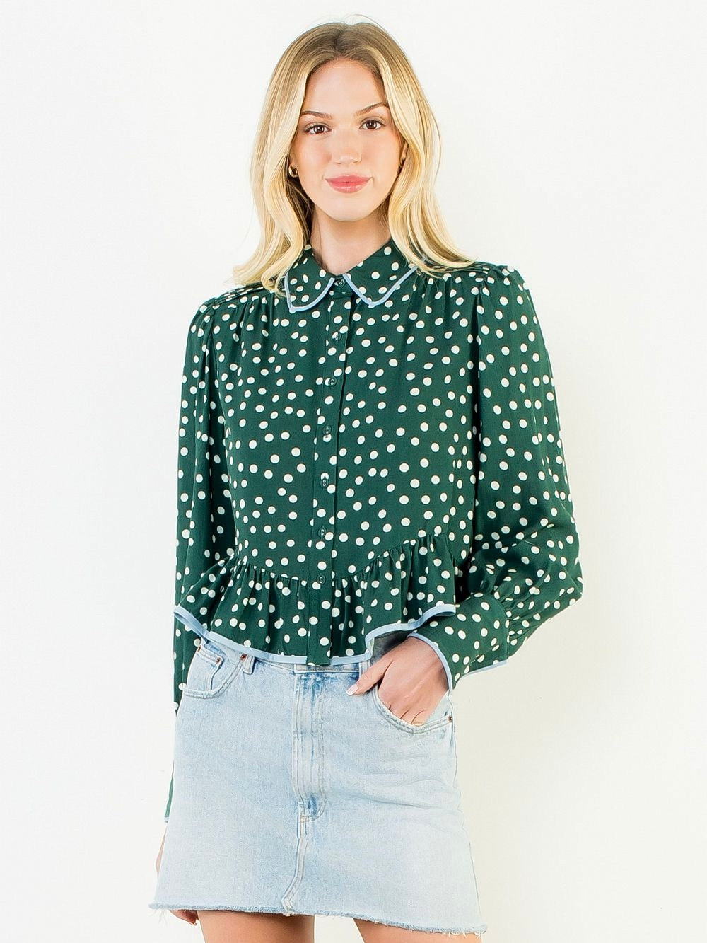 Ruffles & Dots Top