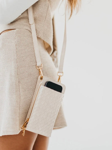 Woven Double Duty Phone Bag