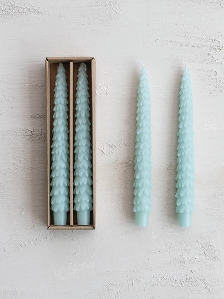 Tree Taper Candles Set
