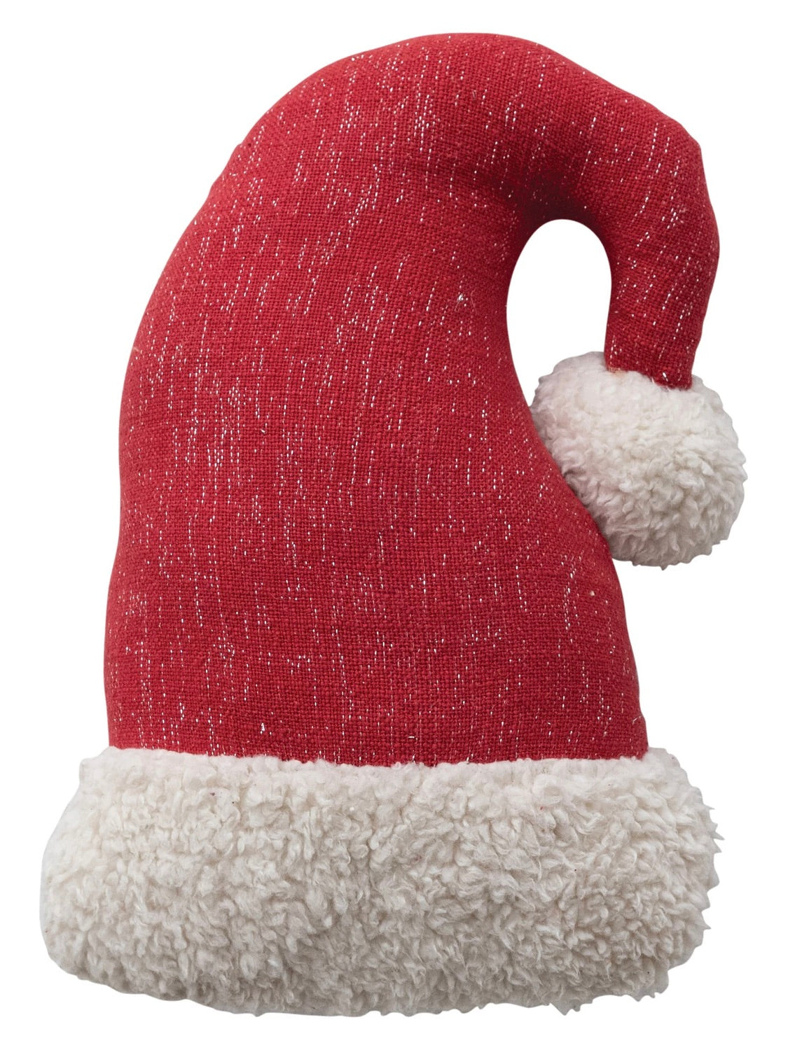 Woven Santa Hat Pillow