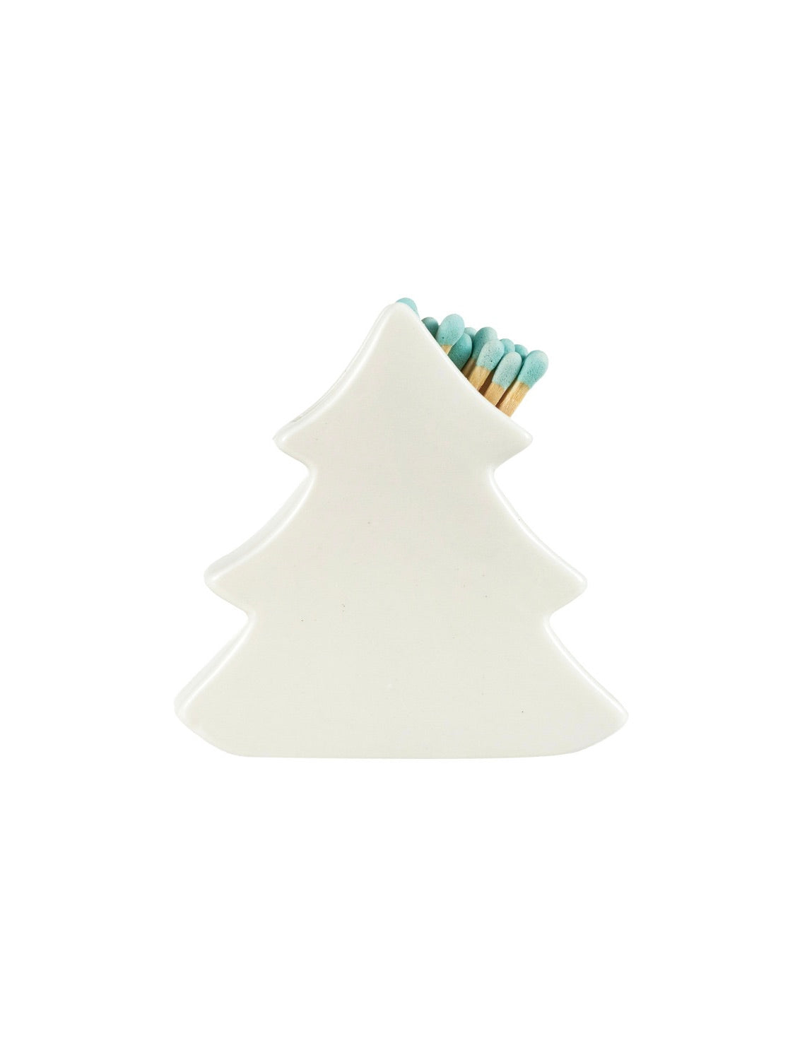 White Tree Match Holder