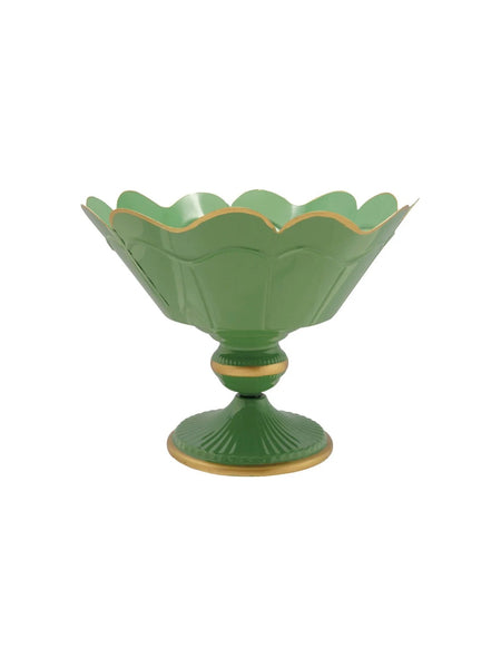 Scalloped Footed Bowl