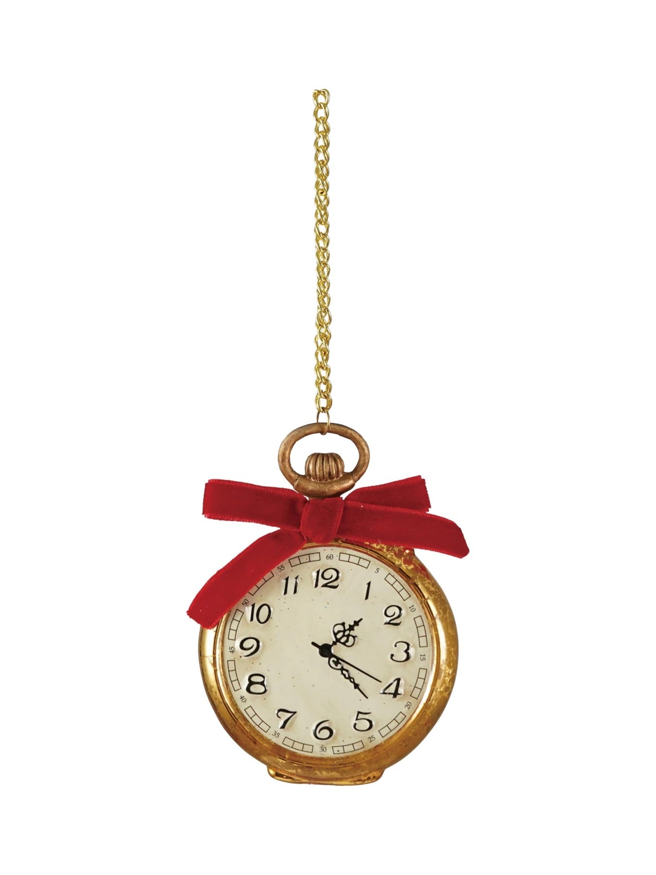 Mercury Glass Pocket Watch
