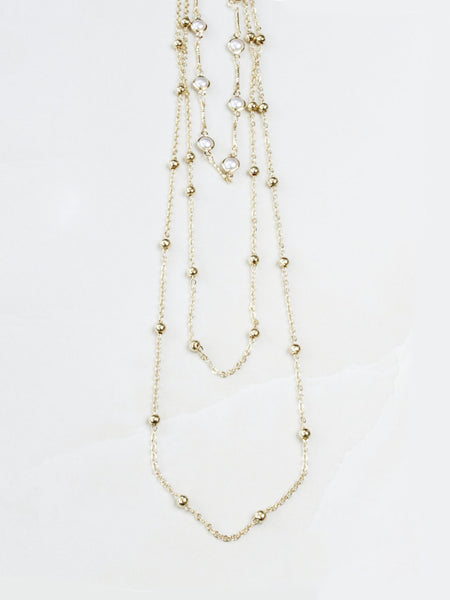 High Tide Necklace- Pearl