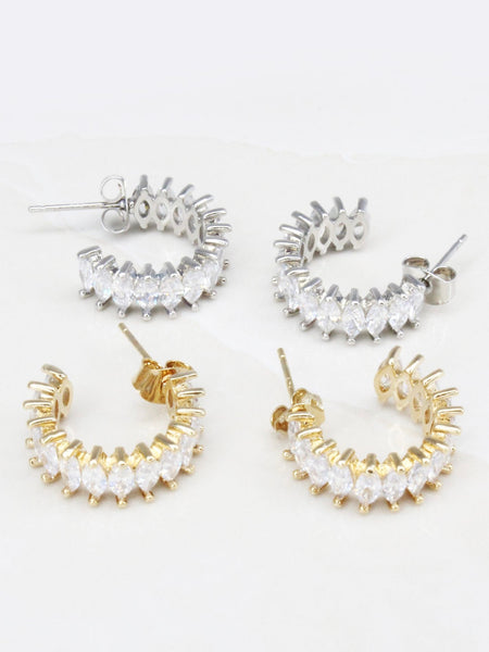 Bali Bling Hoop Earrings