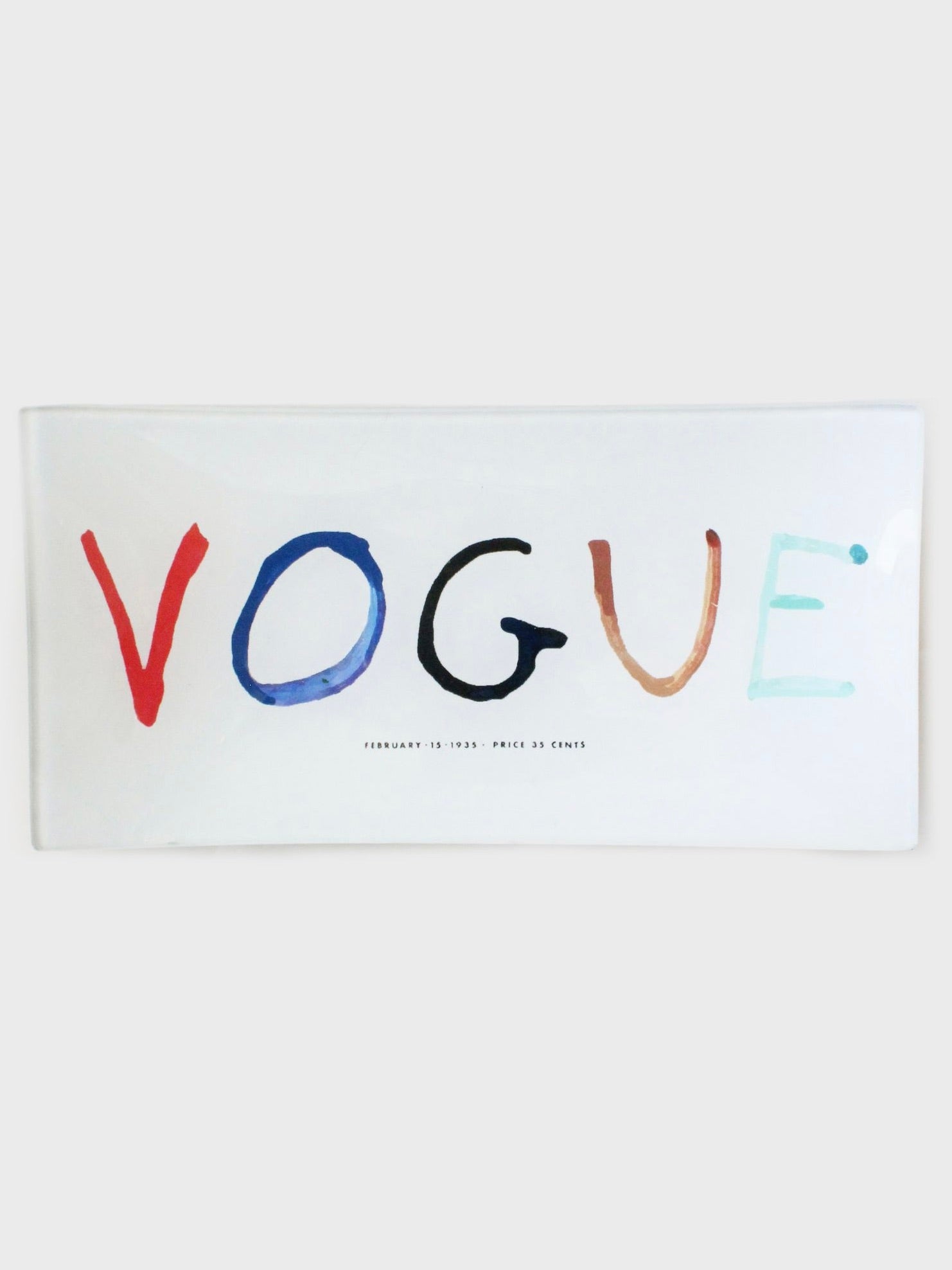 Vintage Vogue Tray