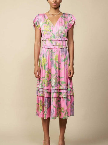 NORA FLOWER LAYERED DRESS | historiaintelectual.com.ar