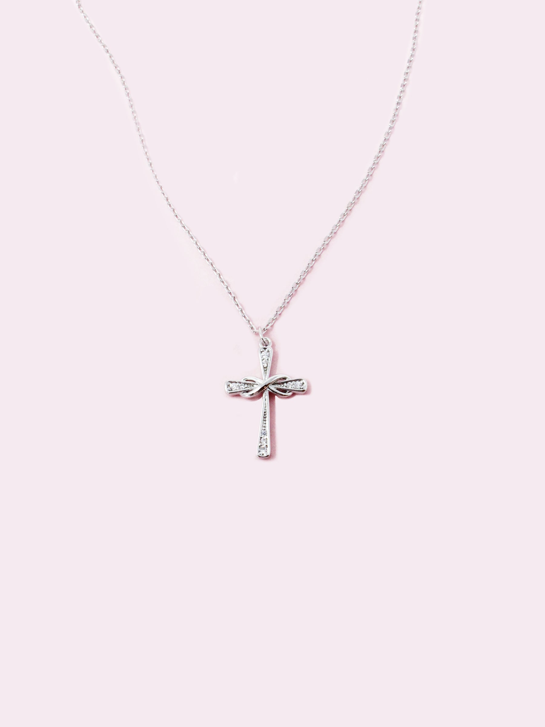 Infinity Cross Necklace