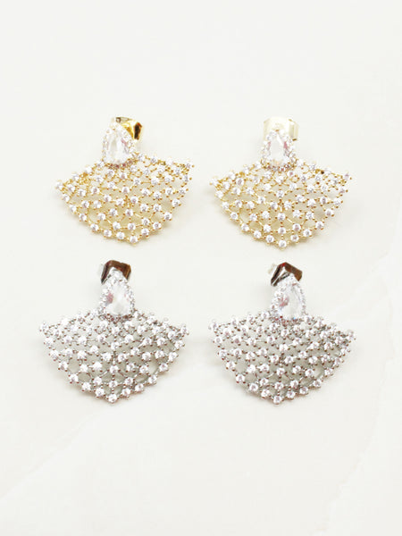 Lattice Lace Earrings