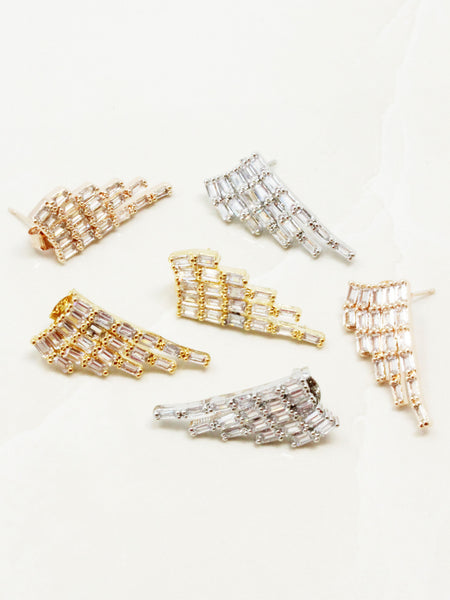 Baguette Skyscraper Earring