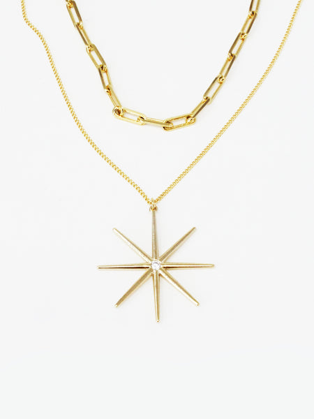 Star Asterisk Layering Necklace