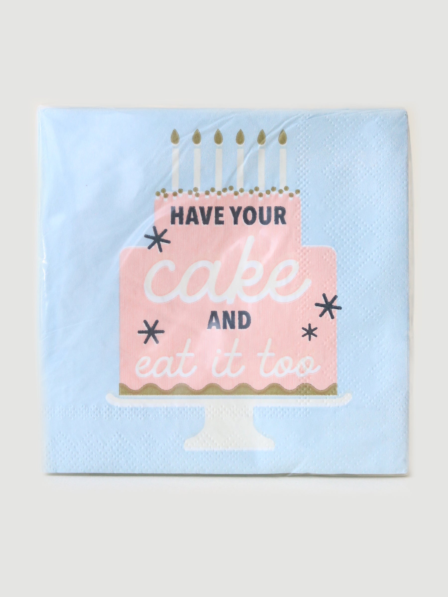 Have Your Cake Cocktail Napkins