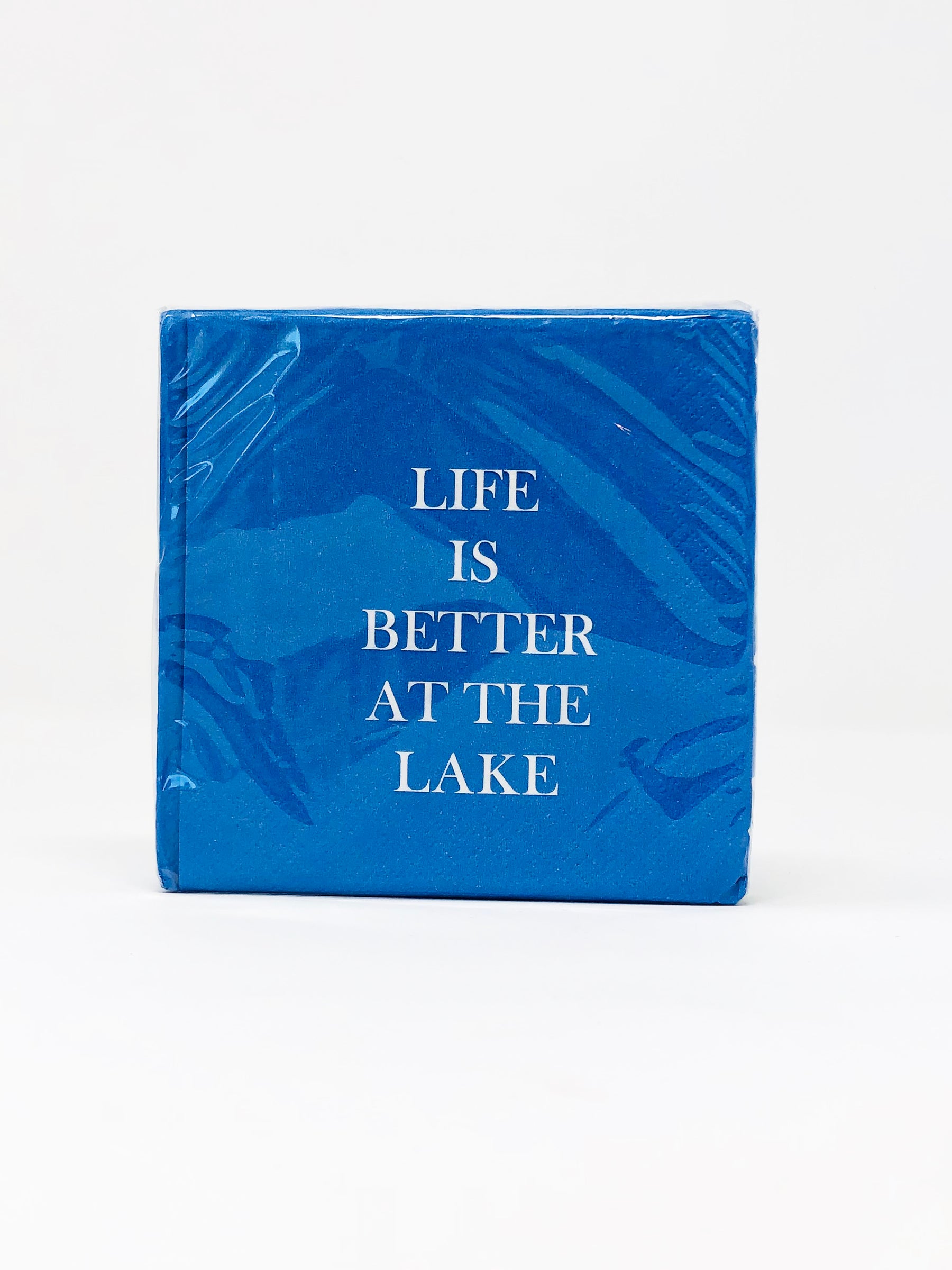 Lake Life Cocktail Napkin